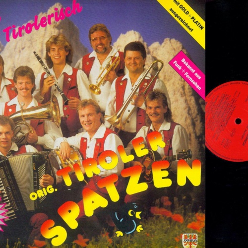 LP--Orig.Tiroler Spatzen // Fiesta auf Tirolerisch   / M/ NM
