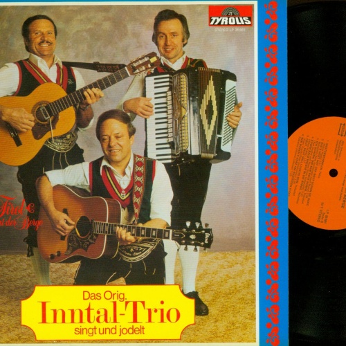LP--Das Orig. Inntal-Trio– Singt Und Jodelt   / M/ NM