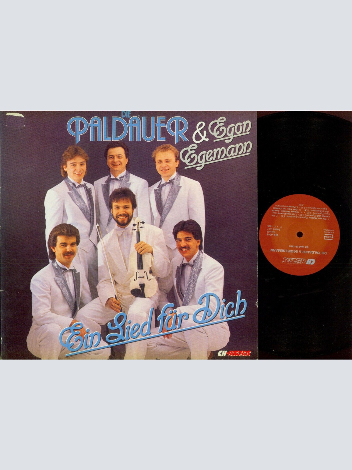 LP--Die Paldauer & Egon Egemann – Ein Lied Für Dich