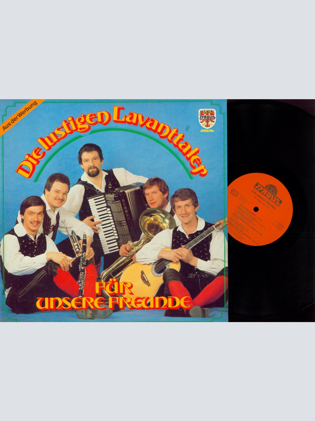 LP--Die Lustigen Lavanttaler – Für Unsere Freunde   // M//NM