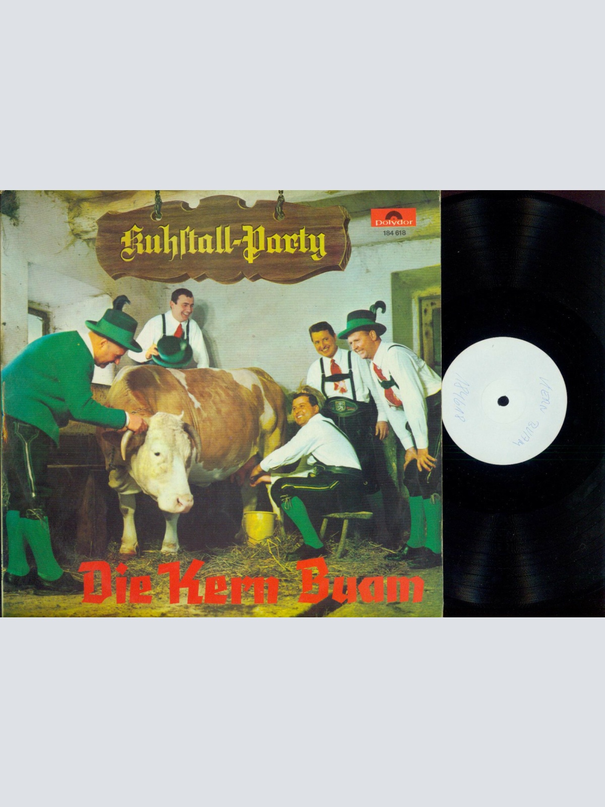 LP-- Die Kern Buam – Kuhstall-Party // Promo / Musterplatte