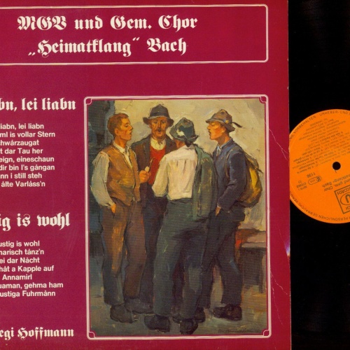 LP--Gem. Chor Bach – Lei Liabn, Lei Liabn