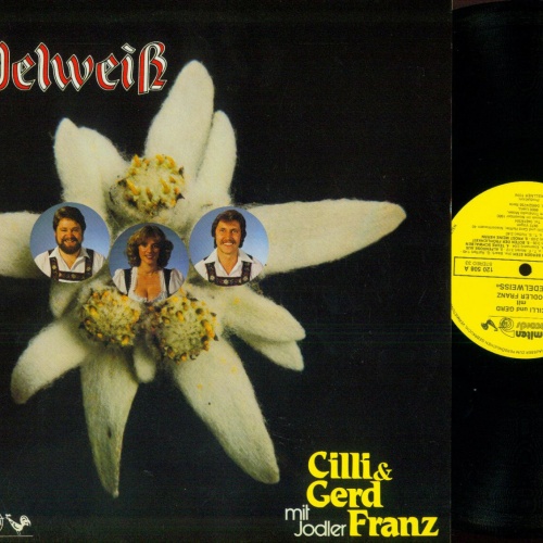 LP--Cilli und Gerd mit Jodler Franz  // Edelweiß