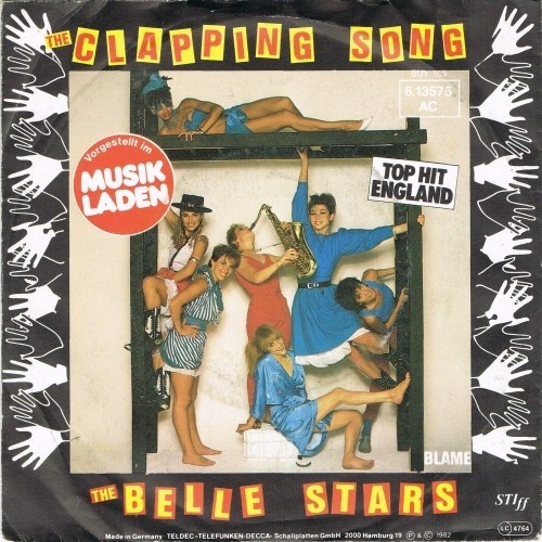 7", Single The Belle Stars - The Clapping Song
