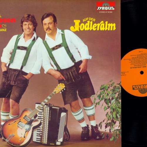 LP--Original Lederhosen Duo – Auf Der Jodleralm //NM