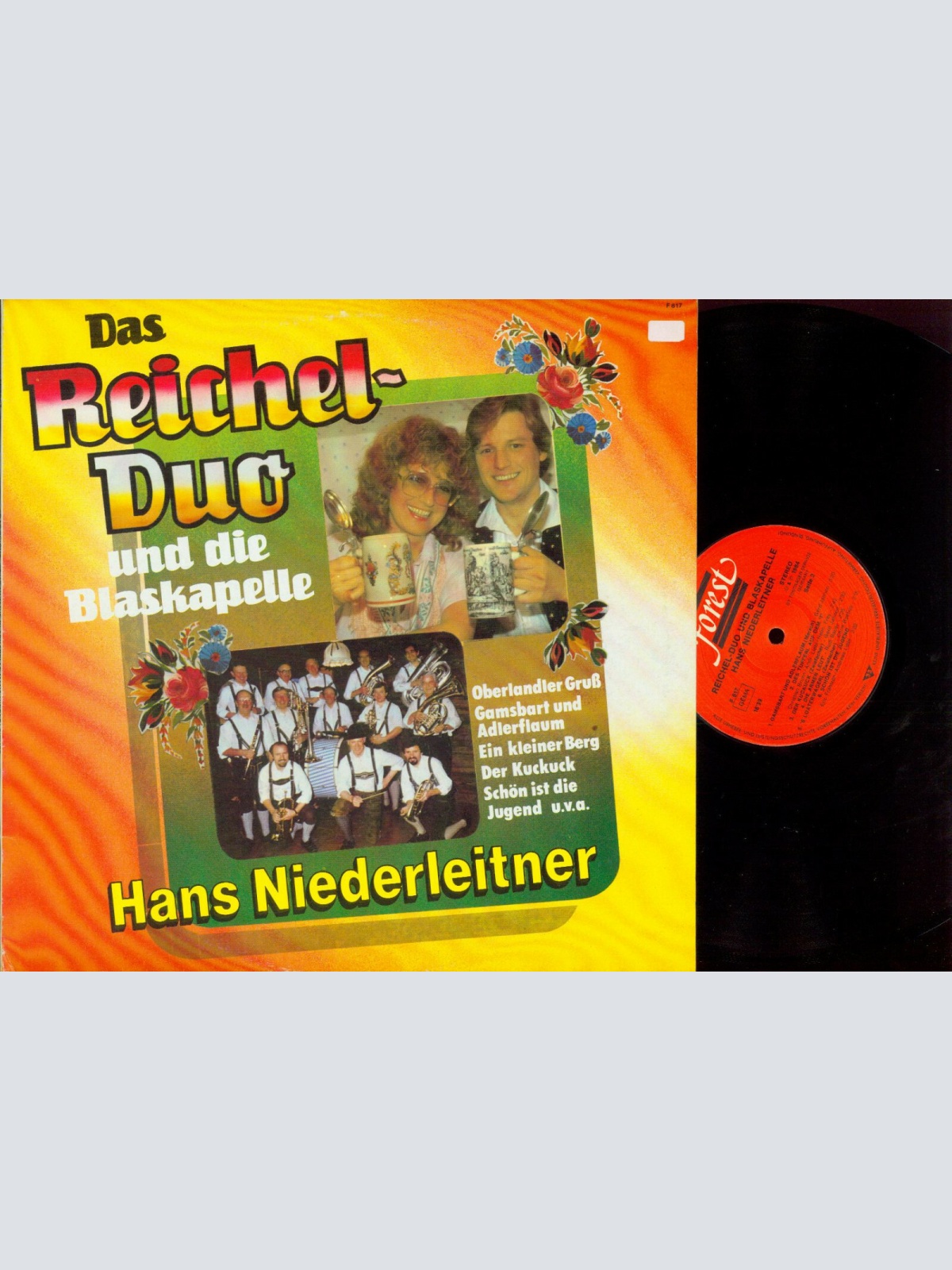 LP--Das Reichel Duo  //  Hans Niederleitner  / NM