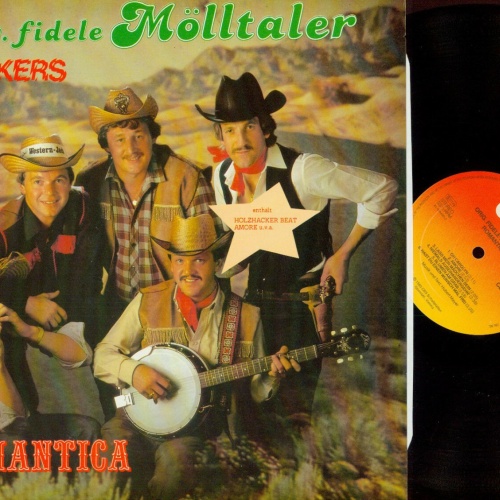 LP--Orig. Fidele Mölltaler Sahkers – Romantica   //NM
