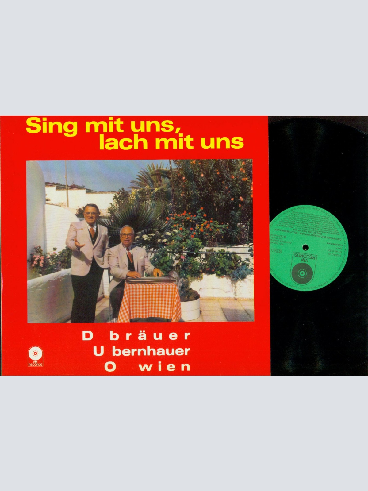 LP-- Duo Bräuer Bernauer // Sing mit uns lach mit uns    // //NM