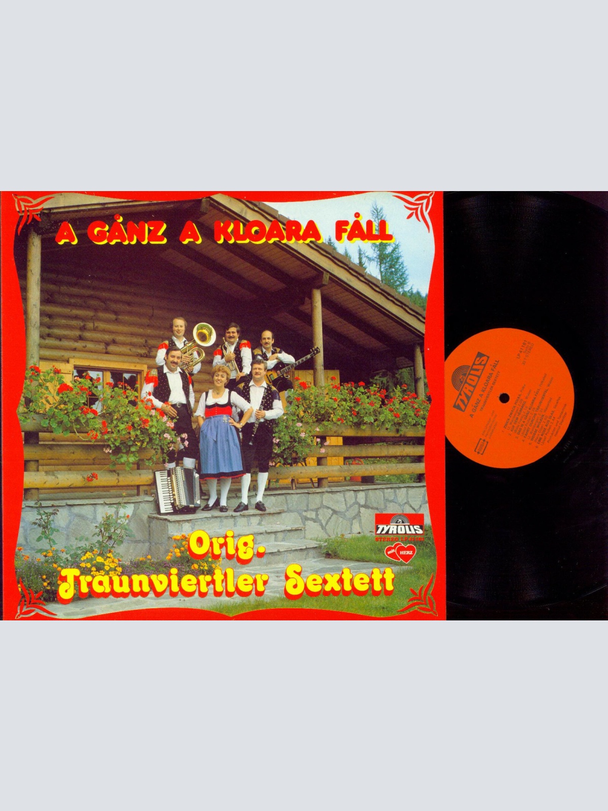 LP-- Orig. Traunviertler Sextett //  A Ganz a Kloara Fall//    //NM