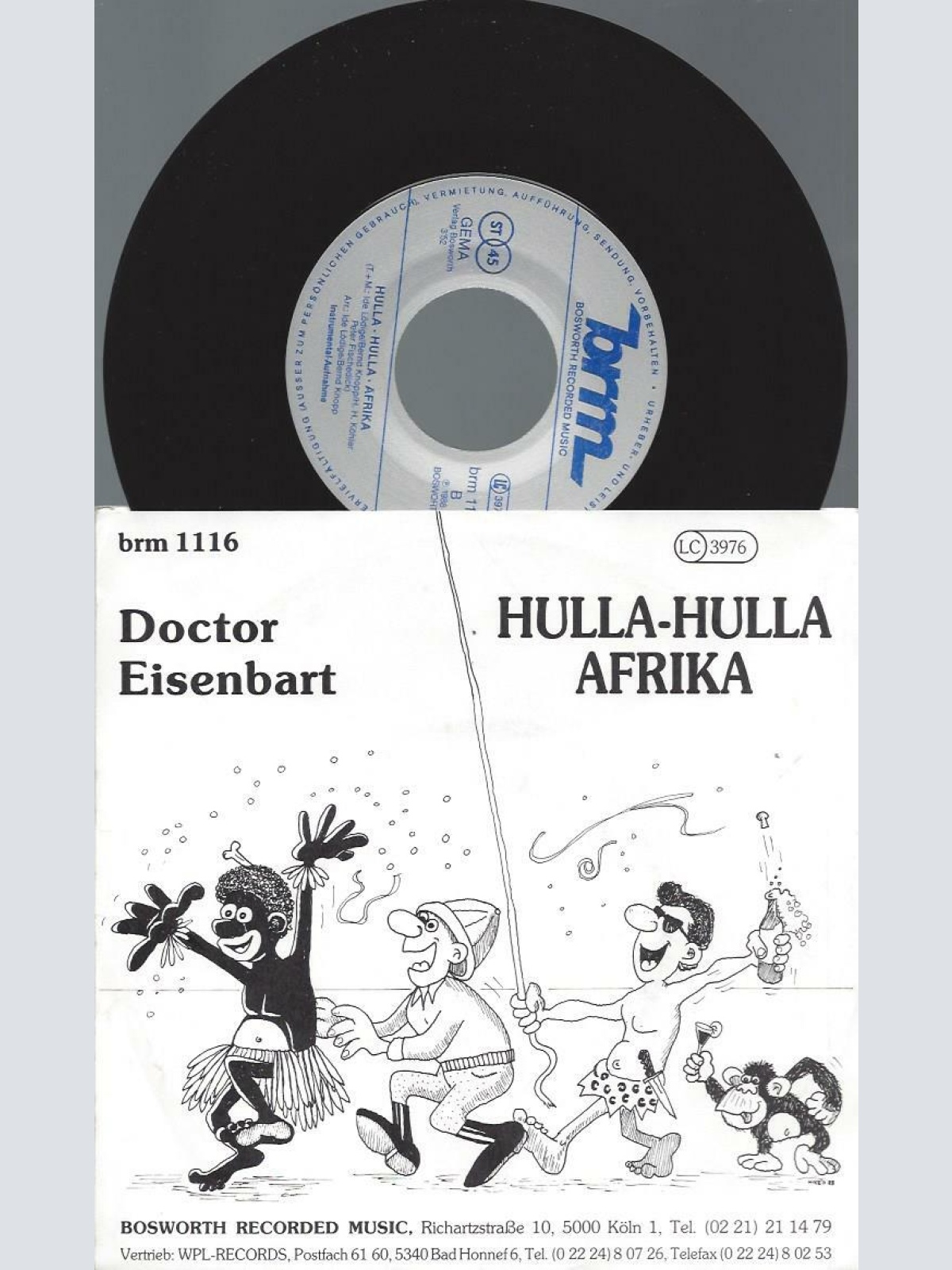 7" Doctor Eisenbart – Hulla Hulla Afrika