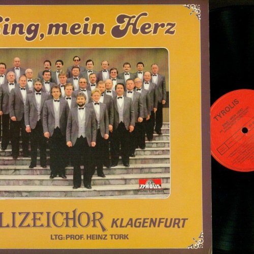 LP--Polizeichor Klagenfurt – Sing, Mein Herz  //NM