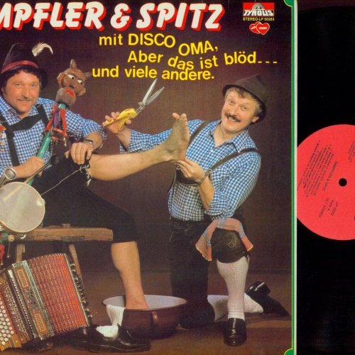 LP--Dampfler & Spitz  // mit Disco Oma  //NM