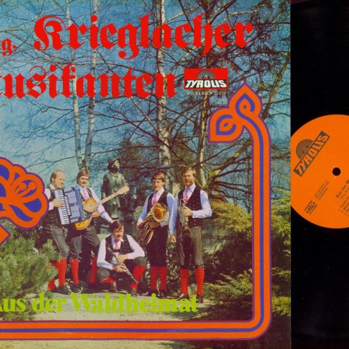 LP--Krieglacher Musikanten // Aus der Waldheimat  /NM
