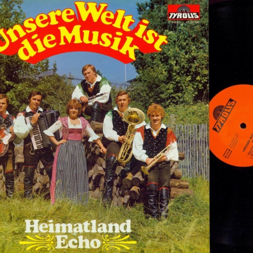 LP--Heimatland Echo – Unsere Welt Ist Die Musik