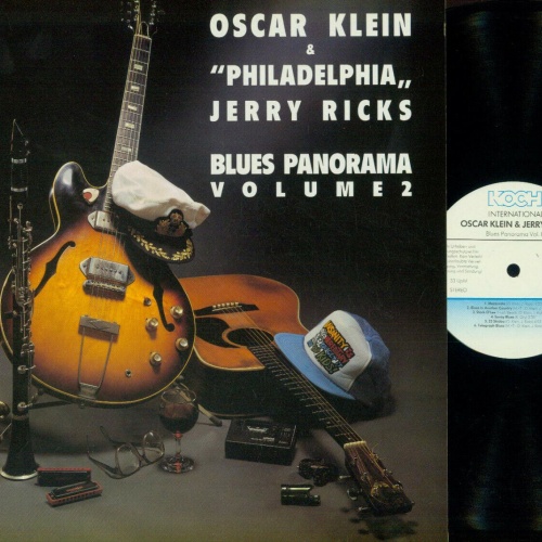 LP--Oscar Klein & Philadelphia Jerry Ricks – Blues Panorama 2  //NM