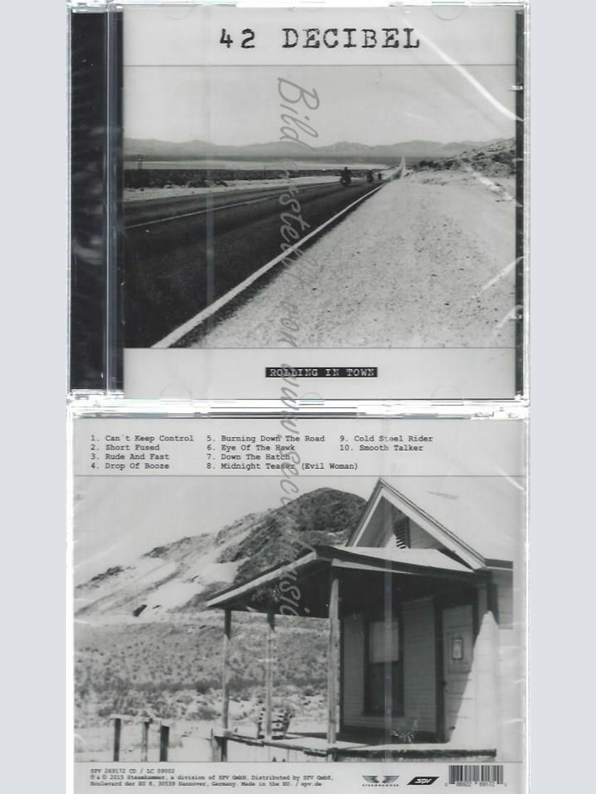 CD--  42 DECIBEL  --ROLLING IN TOWN