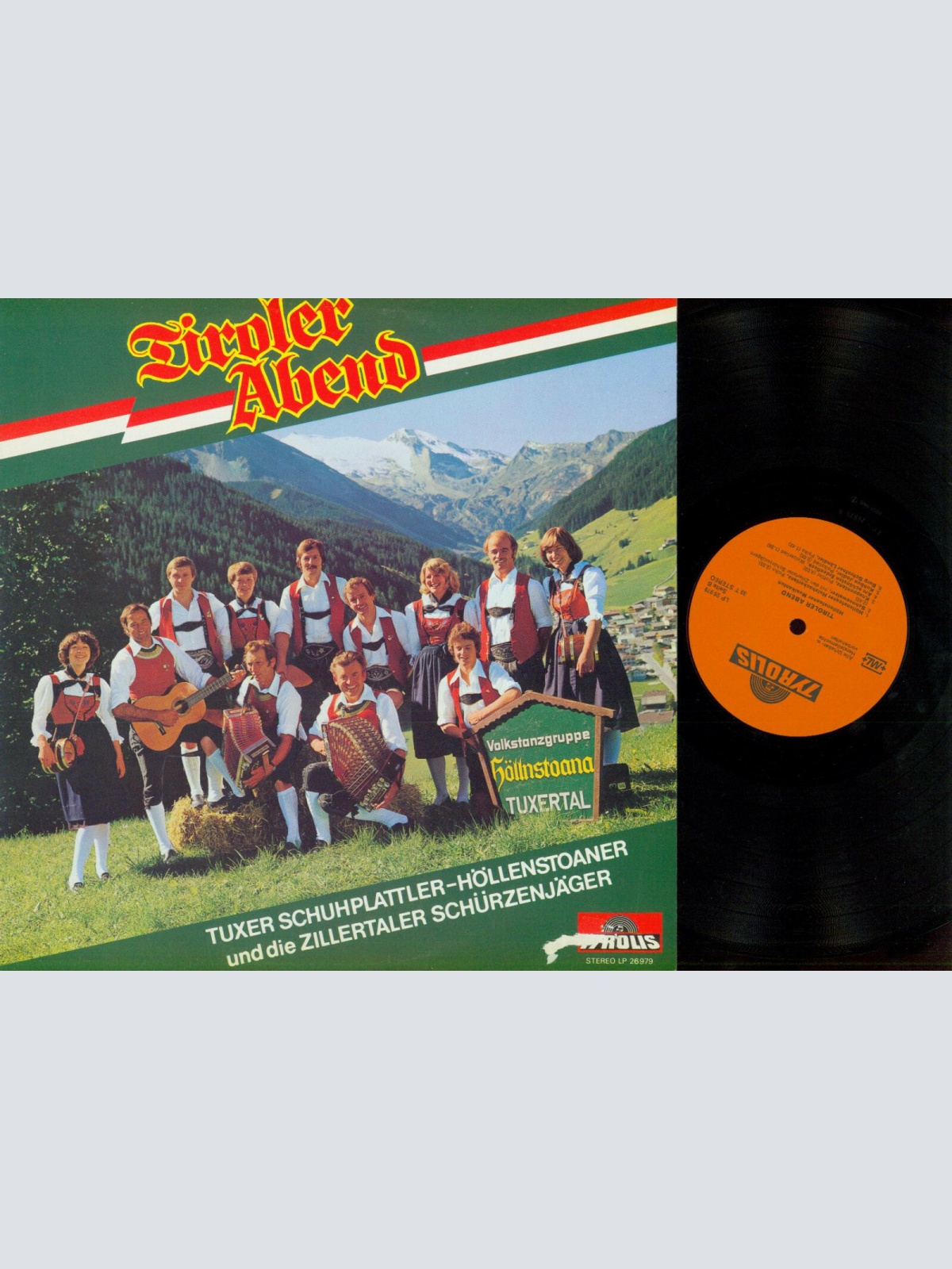 LP--Tuxer Schuhplattler --  Tiroler Abend   - / NM