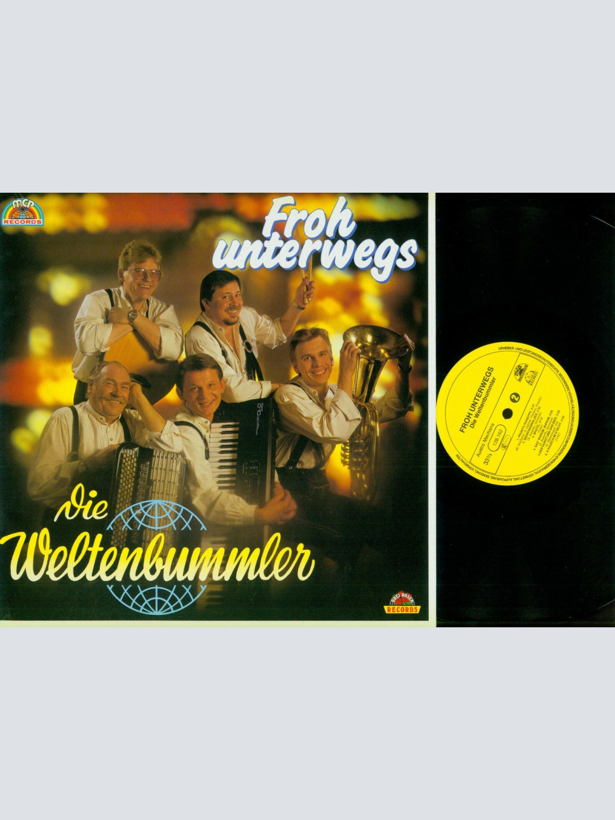 LP--Die Weltenbummler --Froh und Unterwegs  /NM