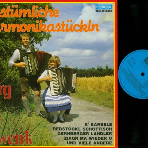 LP--Georg Und Inge Schwenk – Volkstümliche Harmonikastückln /NM