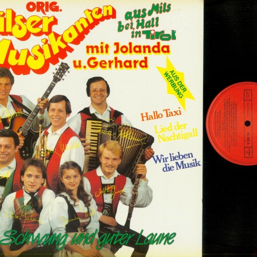 LP-- Orig. Milser Musikanten-   Mit Schwung Und Guter Laune /NM