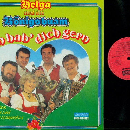 LP--Helga und die Königsbuam --Ich hab dich gern /NM