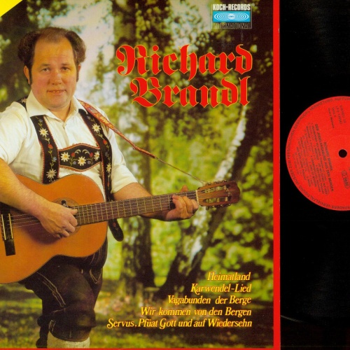 LP--Richard Brandl --Der Jodelvagabund aus den Bergen   /NM
