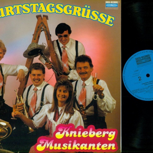 LP--Knieberg Musikanten --Geburtstagsgrüße  //