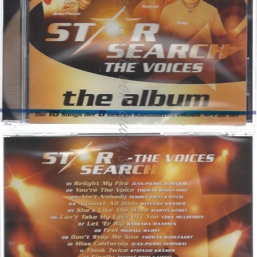 CD--NM-SEALED-STAR SEARCH-THE VOICES -2003- -- THE ALBUM