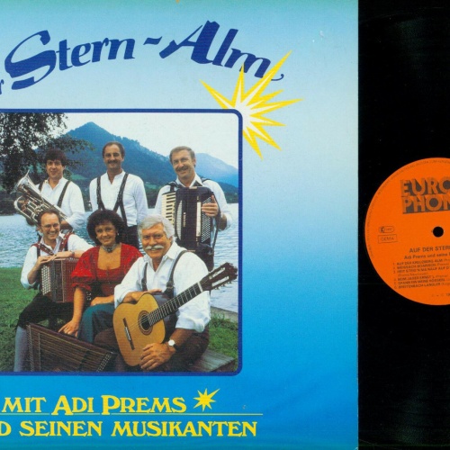 LP--Adi Prems und seine Musikanten - Auf der Stern Alm   / NM