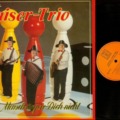 LP--Original Kaiser Trio – Mensch Ärgere Dich Nicht    / NM