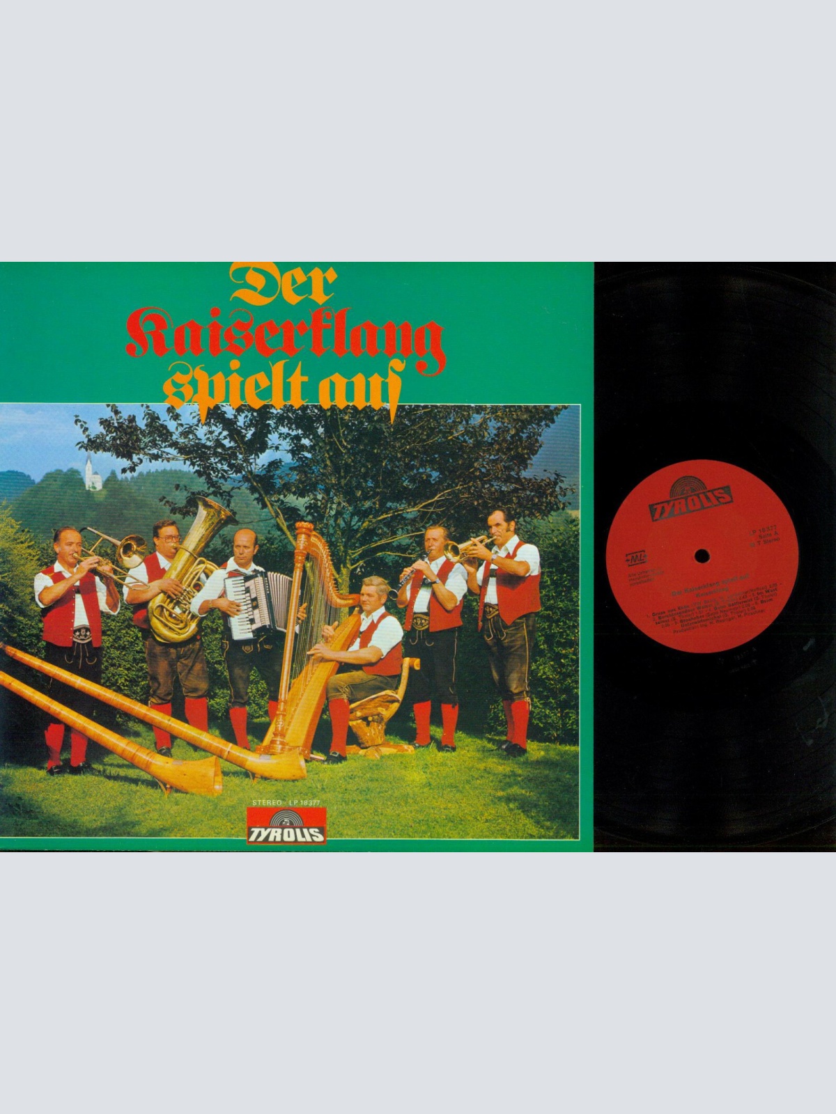 LP--Der Ebbser Kaiserklang – Spielt Auf   / NM