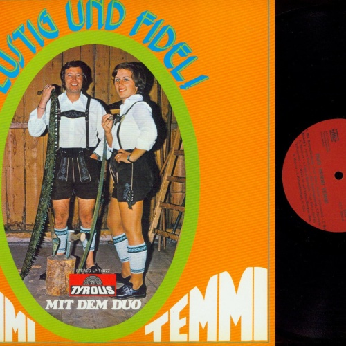 LP-- DUO REMMI TEMMI – Lustig Und Fidel   / NM