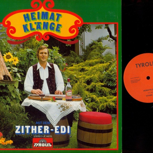 LP-- Zither-Edi – Heitmatklänge Mit Dem Zither-Edi   / NM