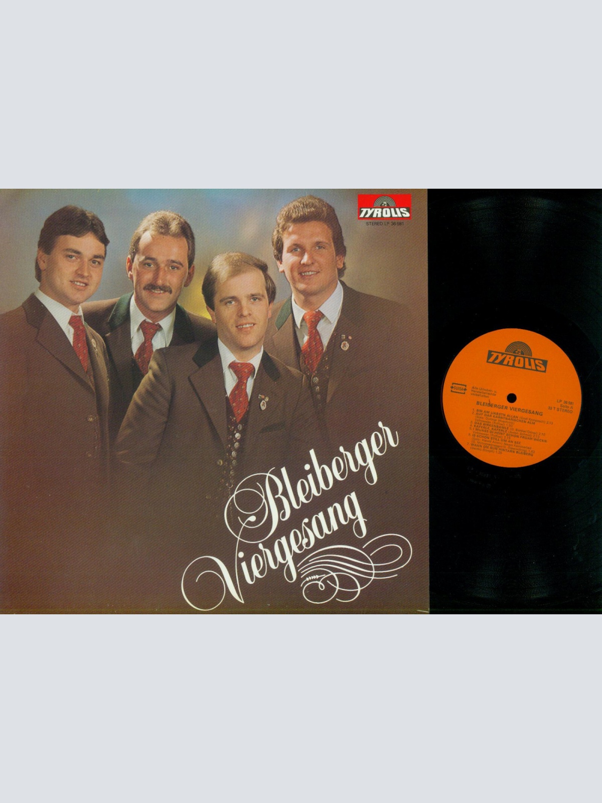 LP--Bleiberger Viergesang – Bleiberger Viergesang  / NM