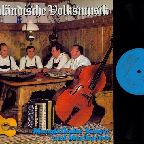LP--Mangfalltaler Sänger -- Alpenländische Volksmusik   //NM