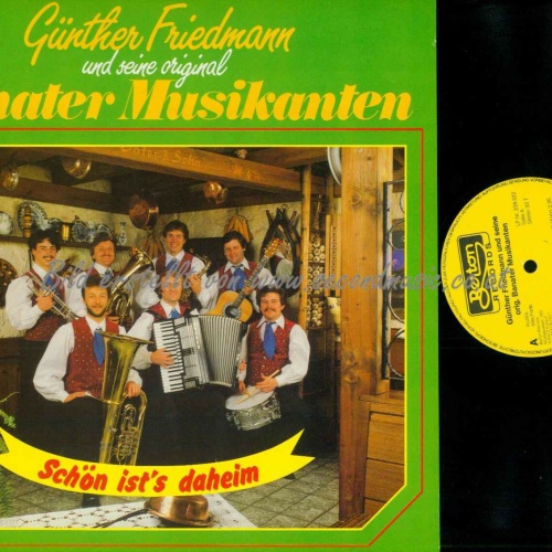 LP--Günther Friedmann  Original Banater Musikanten- Schön ists daheim //    //NM