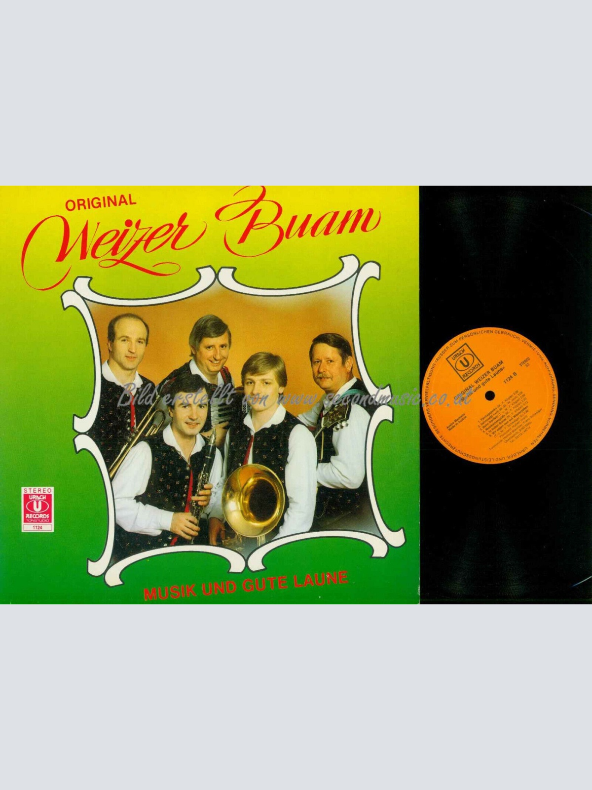 LP-- Original Weizer Buam – Musik Und Gute Laune  //NM