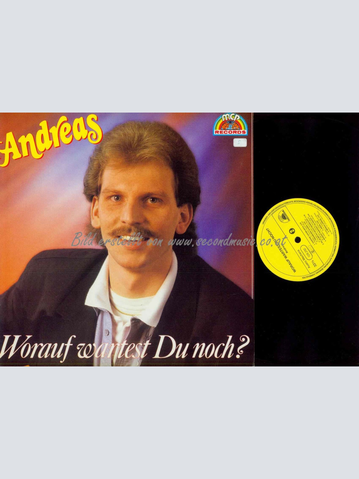 LP-- Andreas – Worauf Wartest Du Noch?  // NM