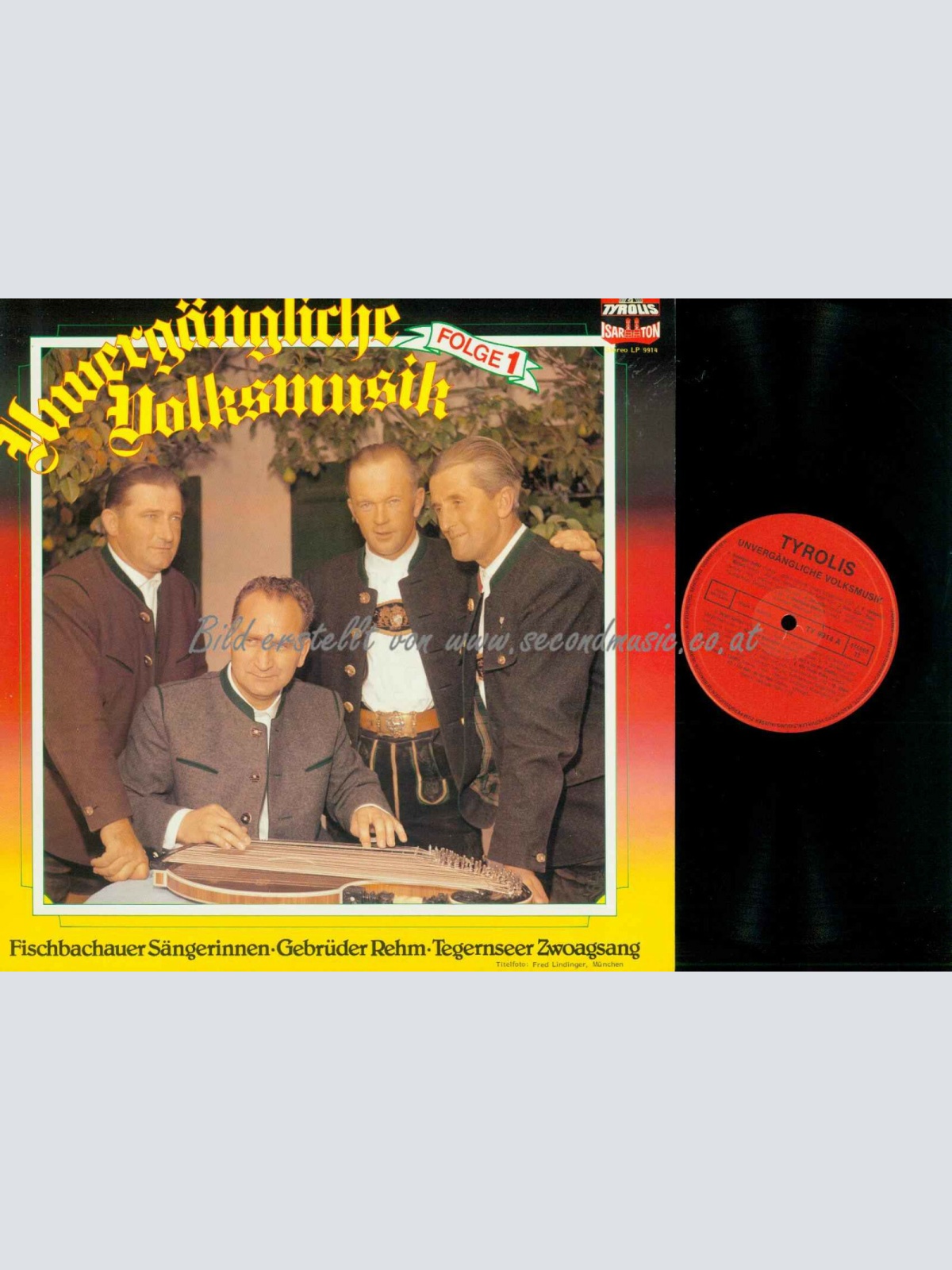 LP--  Unvergängliche Volksmusik   //