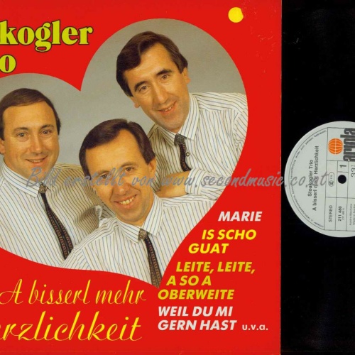 LP-- Das Stoakogler Trio – A Bisserl Mehr Herzlichkeit  //   NM