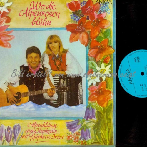 LP--Ljupka u. Ivica – Wo Die Alpenrosen Blühn  //  NM