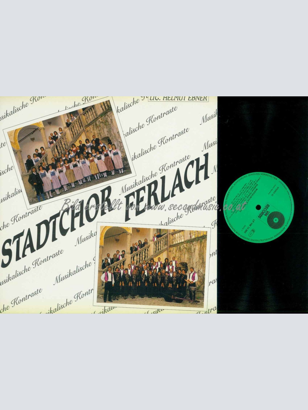 LP--Stadtchor Ferlach -- Musikalische Kontraste  //  NM