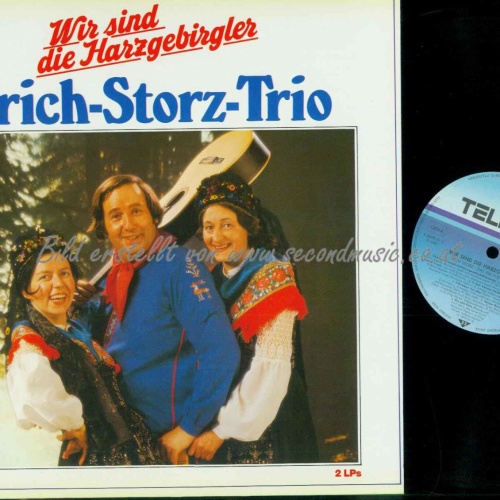 DLP--Erich Storz Trio --Wir sind Harzgebirgler  //    NM