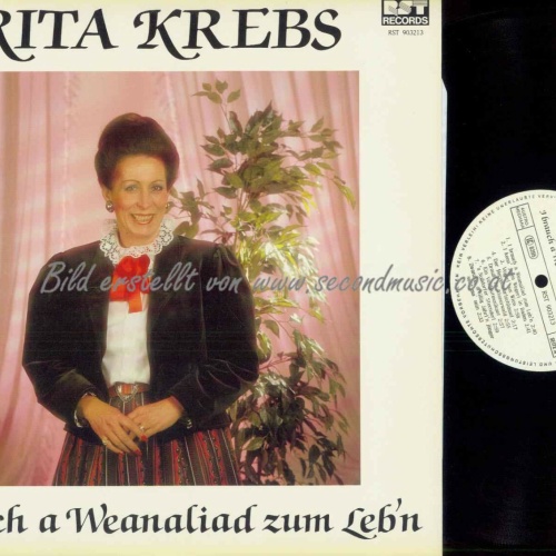 LP--Rita Krebs -- I brauch a Weanaliad zum Lebn   // NM
