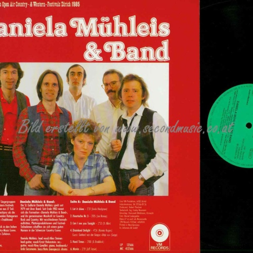 LP--Daniela Mühleis & Band, Natural Grass – Die Sieger Des Ersten Country/  NM