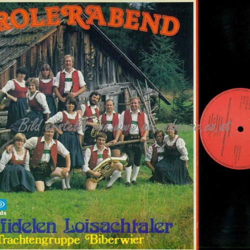 LP--Die Fidelen Loisachtaler -- Tirolerabend   //NM