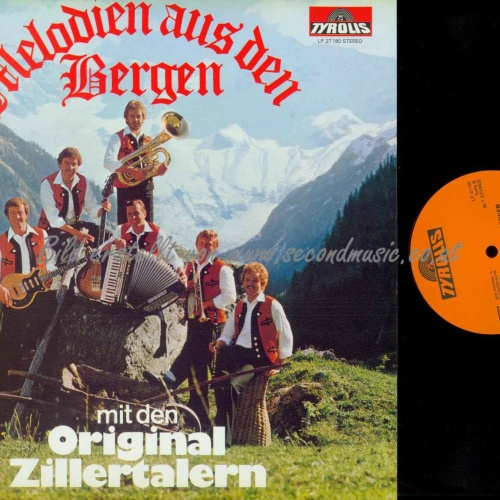 LP--Original Zillertalern - Melodien aus den Bergen //NM
