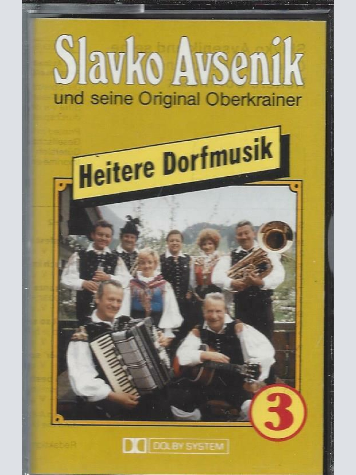 MC--Slavko Avsenik --Heitere Dorfmusik 3