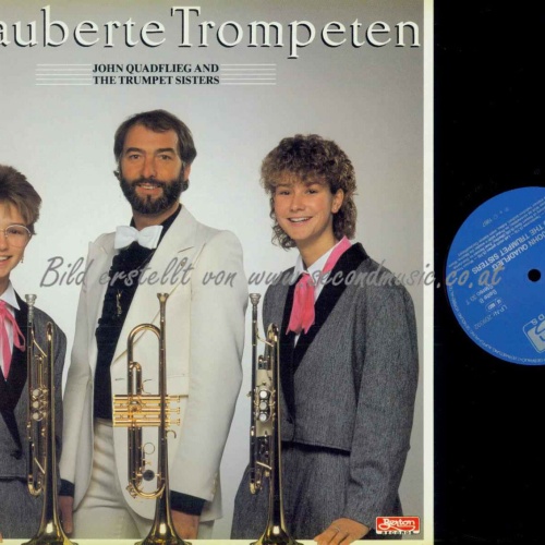 LP-- John Quadflieg And The Trumpet Sisters – Verzauberte Trompeten /      NM