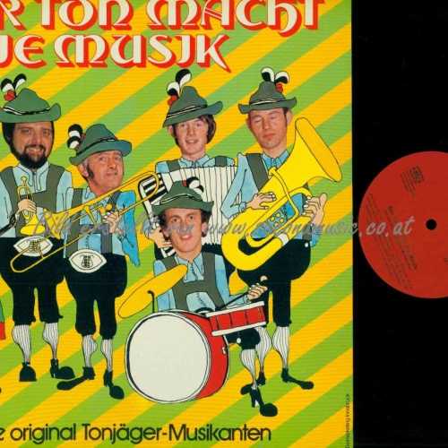 LP--Die Original Tonjäger-Musikanten – Der Ton Macht Die Musik   // NM